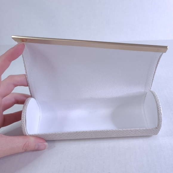 Jimmy Choo Snake Embossed Eyeglasses/Sunglasses Hard Case - Picture 7 of 11